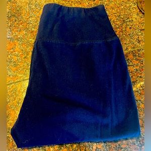 NY&Co high waist yoga pants. Sapphire blue. One pair. XL.